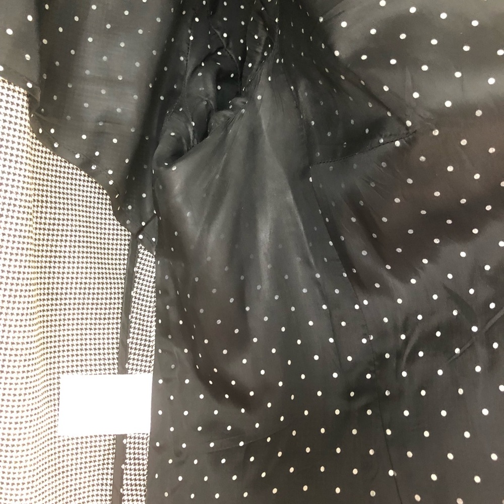 Akris Punto wool blend gray check blazer size 10 - Picture 7 of 8
